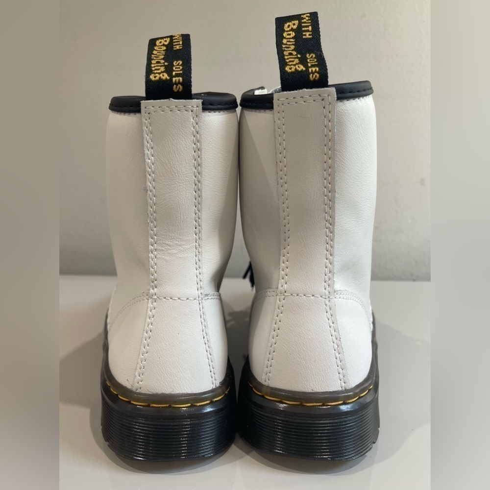 Dr. Martens  Combat Boots - White, Size 6 - Picture 2 of 9